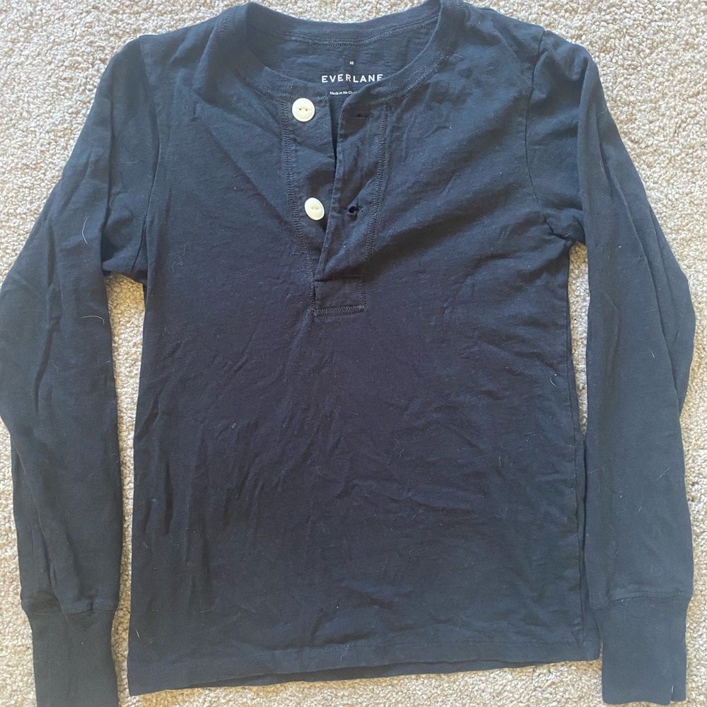 Everlane Cotton Henley XS